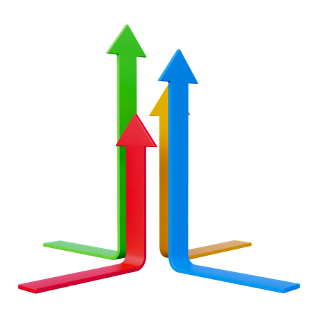 Business Growth  3D Icon