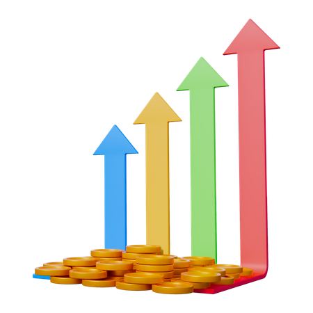 Business Growth  3D Icon