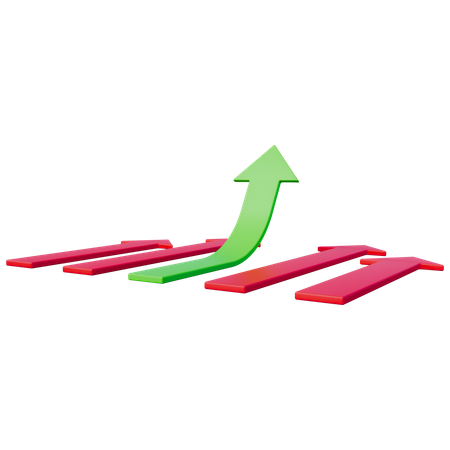 Business Growth  3D Icon