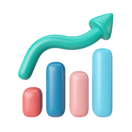 Business Growth  3D Icon