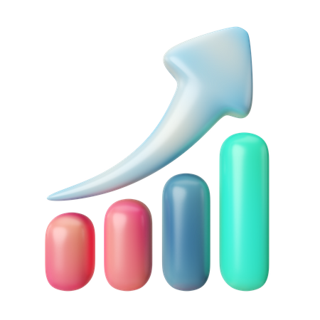 Business Growth  3D Icon