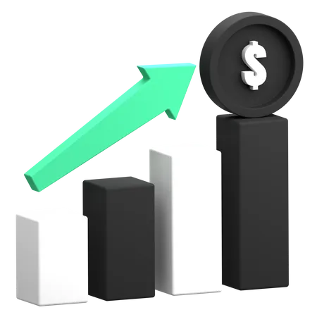 Business Growth 3D Icon