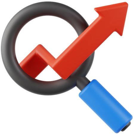 Business Growth and Analysis Trend  3D Icon