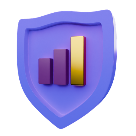 Business Growth Money Protection  3D Icon