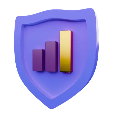 Business Growth Money Protection  3D Icon