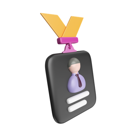 Business Id  3D Icon