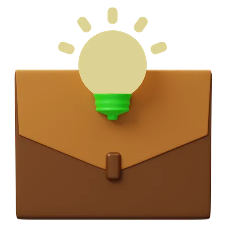 Business Idea  3D Icon