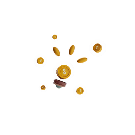 Business Idea  3D Icon