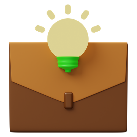 Business Idea  3D Icon