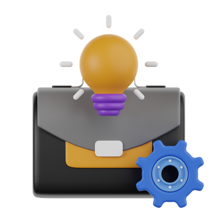 Business Idea  3D Icon