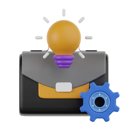 Business Idea  3D Icon