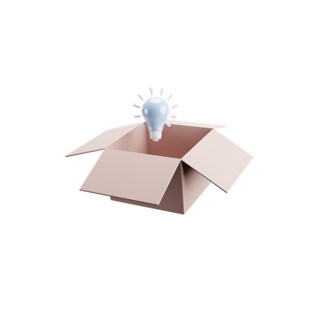 Business Idea  3D Icon