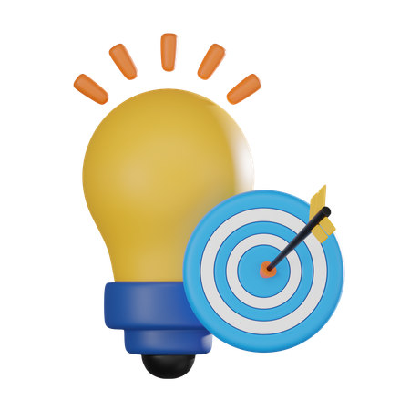 Business Idea  3D Icon