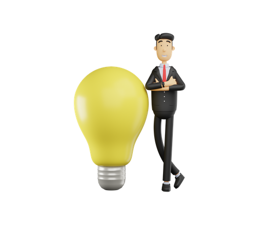 Business idea  3D Icon