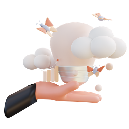 Business Idea  3D Icon