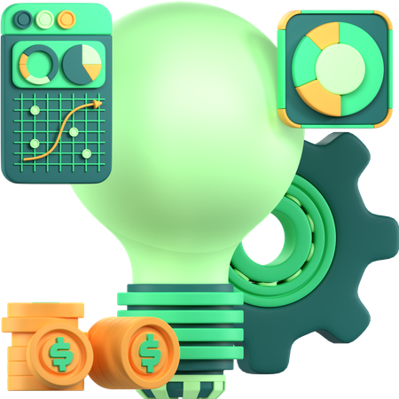 Business Ideas  3D Icon