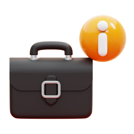 BUSINESS INFORMATION  3D Icon