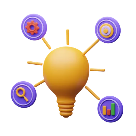 Business innovation  3D Icon