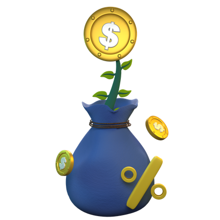 Business Investment  3D Icon