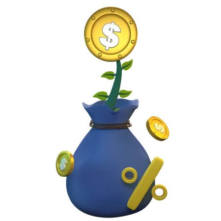 Business Investment  3D Icon