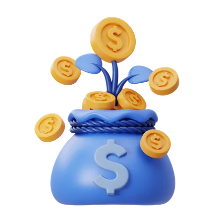 Business Investment  3D Icon