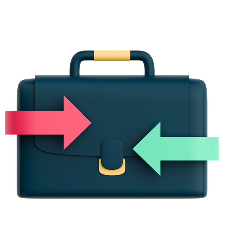 Business Job Change  3D Icon