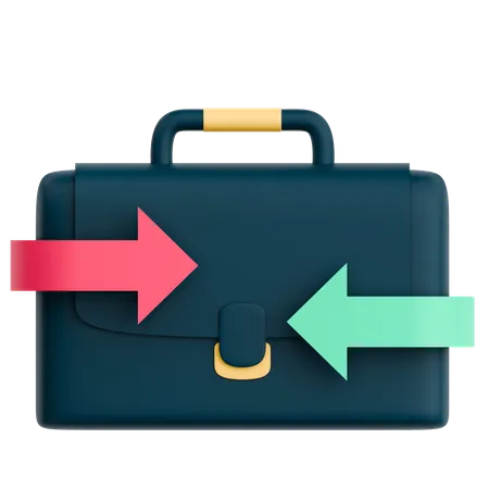 Business Job Change  3D Icon