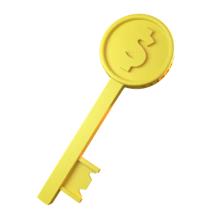 Business Key  3D Icon