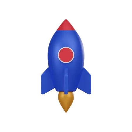 Elevate Your Projects With A 3 D Rendered Minimal Rocket Launch Icon Ideal For Website And App Interfaces Add A Sleek And Dynamic Touch To Your Visuals Perfect For Web Presentations And More 3D Icon