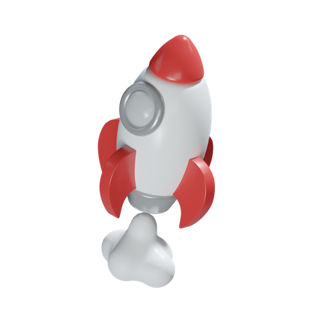 Business Launch  3D Icon