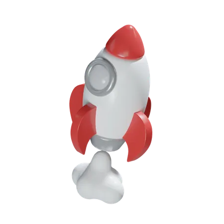 Business Launch  3D Icon