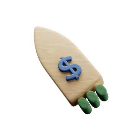 Business Launch  3D Icon