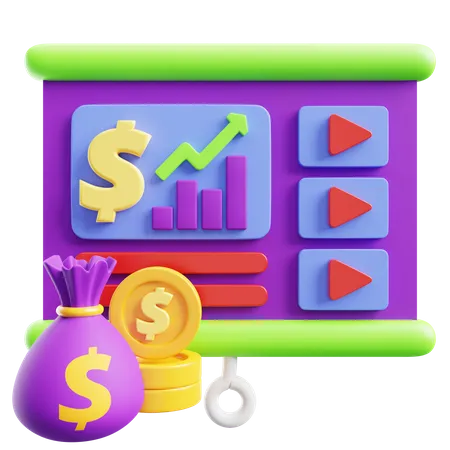 Business Lecture  3D Icon