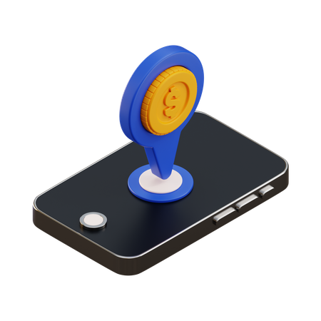 Business Location  3D Icon