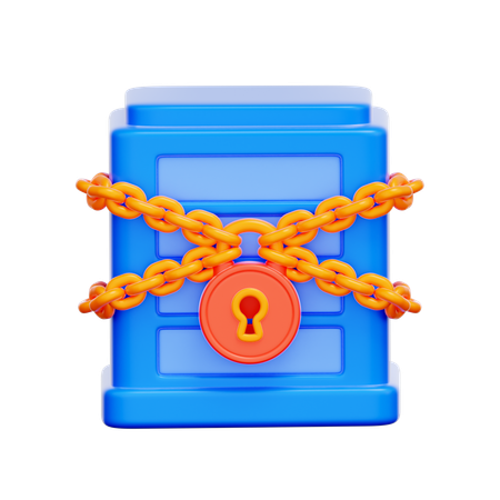 Business Lockdown  3D Icon