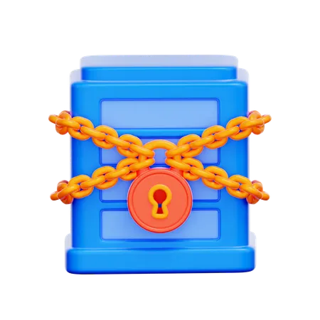 Business Lockdown  3D Icon
