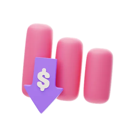 Business Loss  3D Icon