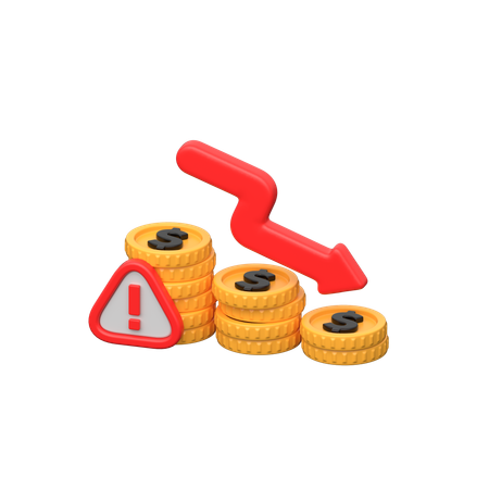 Business Loss  3D Icon