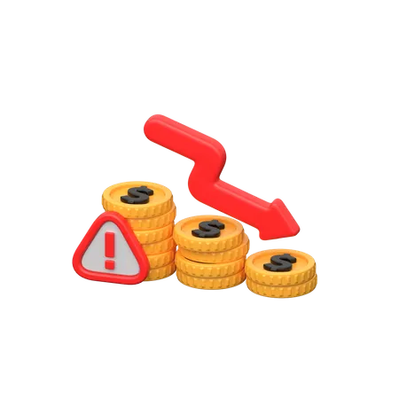 Business Loss  3D Icon