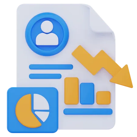 Business Loss  3D Icon
