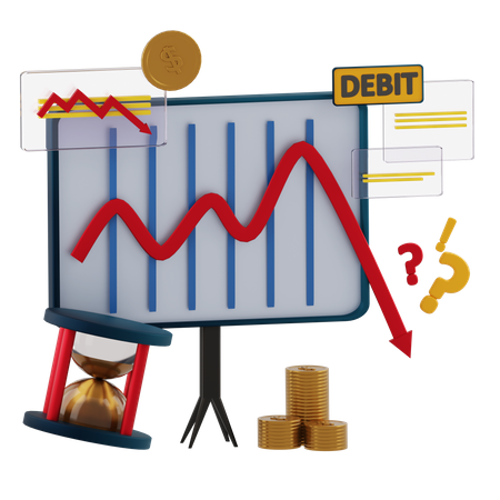 Business Loss  3D Icon