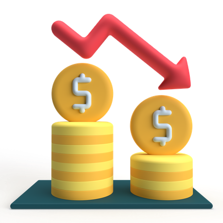 Business Loss  3D Icon