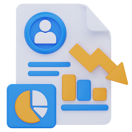 Business Loss  3D Icon
