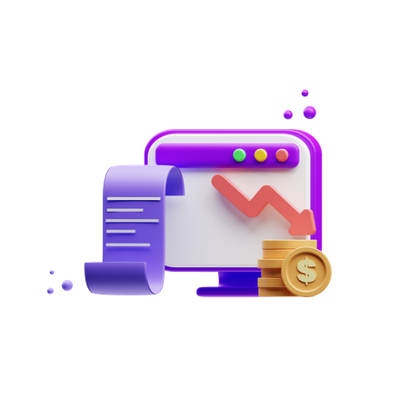Business Loss  3D Icon