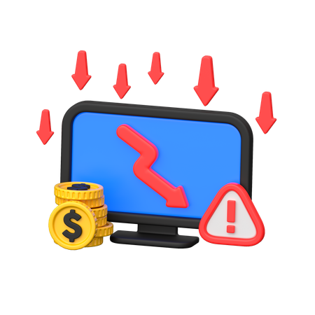 Business Loss  3D Icon