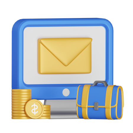 Business Mail  3D Icon