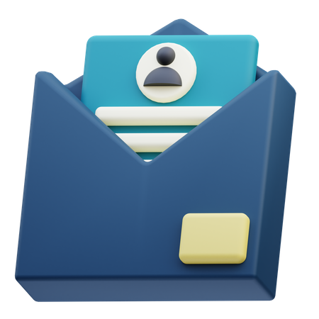 Business Mail  3D Icon