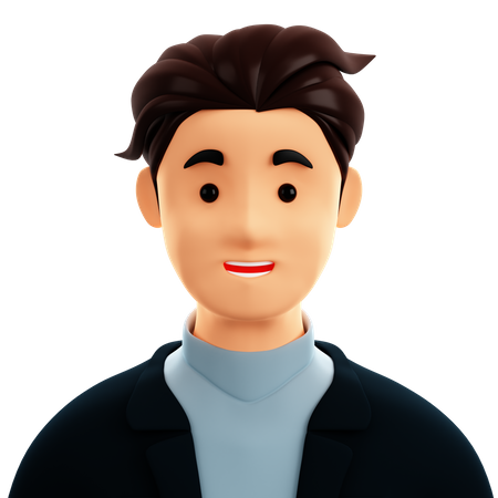 Business Male  3D Icon