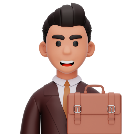 Business Man  3D Icon