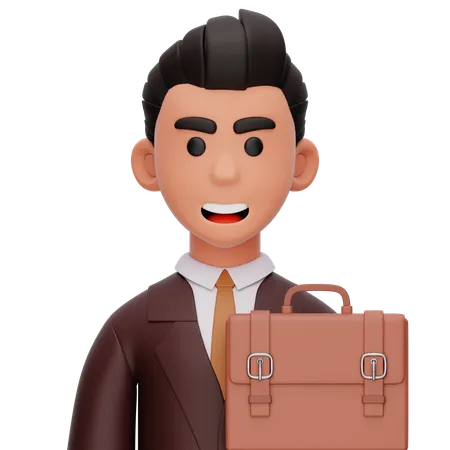 Business Man  3D Icon